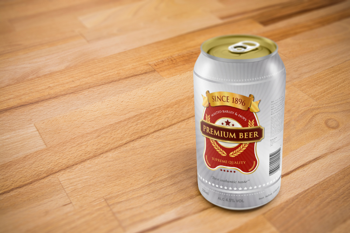 lattina di birra