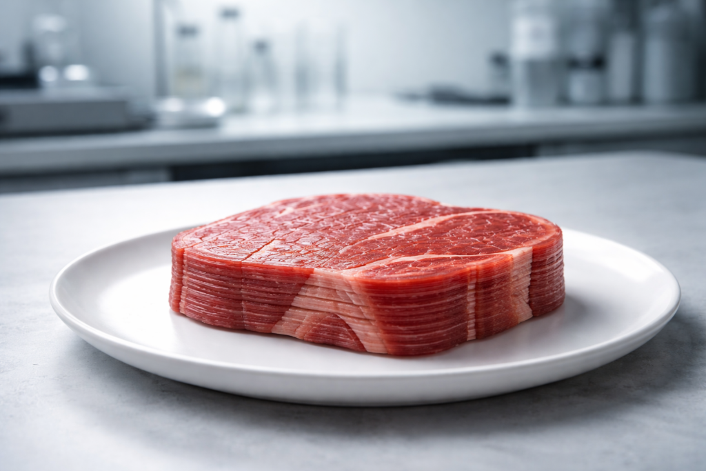 carne stampata in 3D