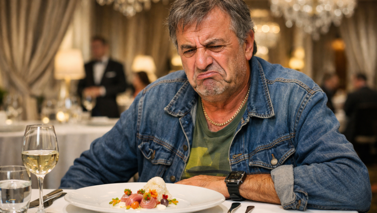 Lo stellato dove si mangia poco esiste solo nella testa di tuo zio - immagine di copertina