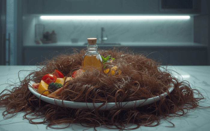Hai trovato un pelo nel piatto? Ecco come comportarti