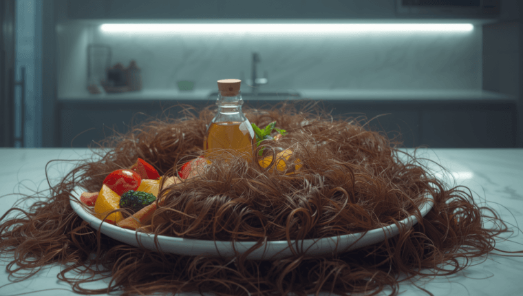 Hai trovato un pelo nel piatto? Ecco come comportarti - immagine di copertina