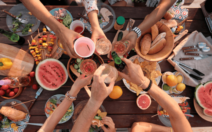 Recensisco cose sul cibo: il pranzo di Ferragosto