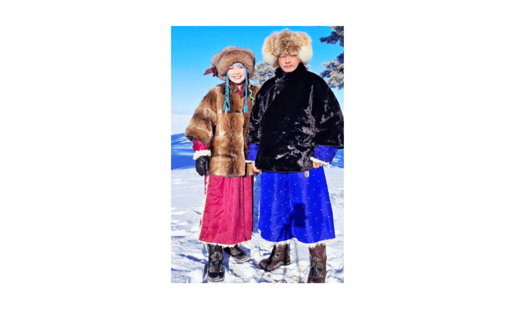 Mongolian Nomad Family